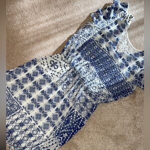 Bisou Bisou - Boho Tribal Lace Dress